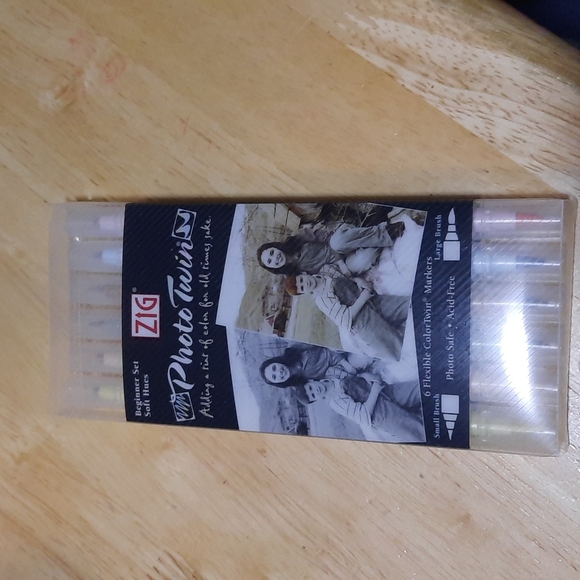 Photo Twin 6 flexible color twin markers - Picture 1 of 2